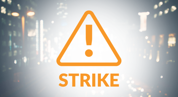 graphics for publications about strike