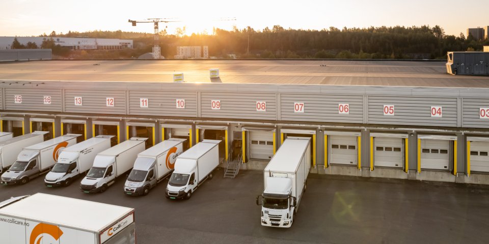 Terminal at Vestby, Norway.