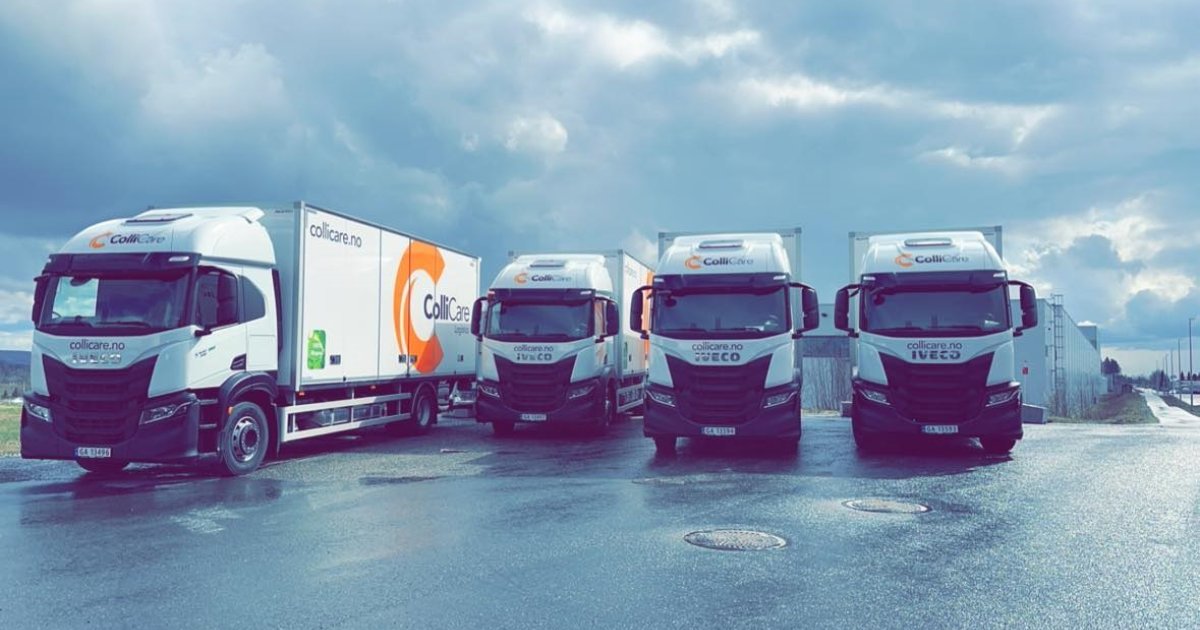 New Biogas Trucks | ColliCare Logistics